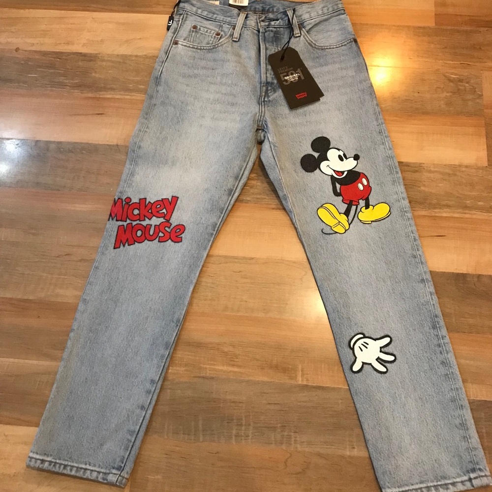 Mickey Mouse Levi’s jeans